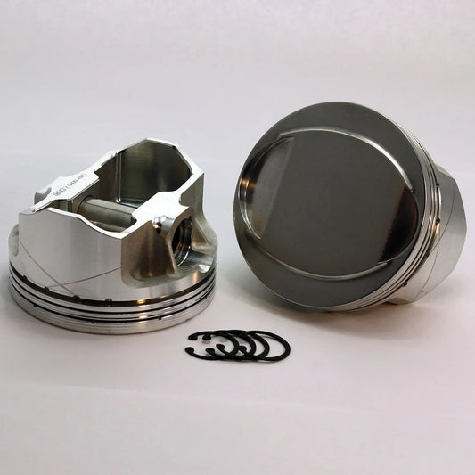 5.7 Small Block Mopar Hemi Gen III FX Series +9cc Dome Top Gen III Hemi Forged Piston Set 3.957 inch bore Pin Dia. 0.945″ Comp Height: 1.21″