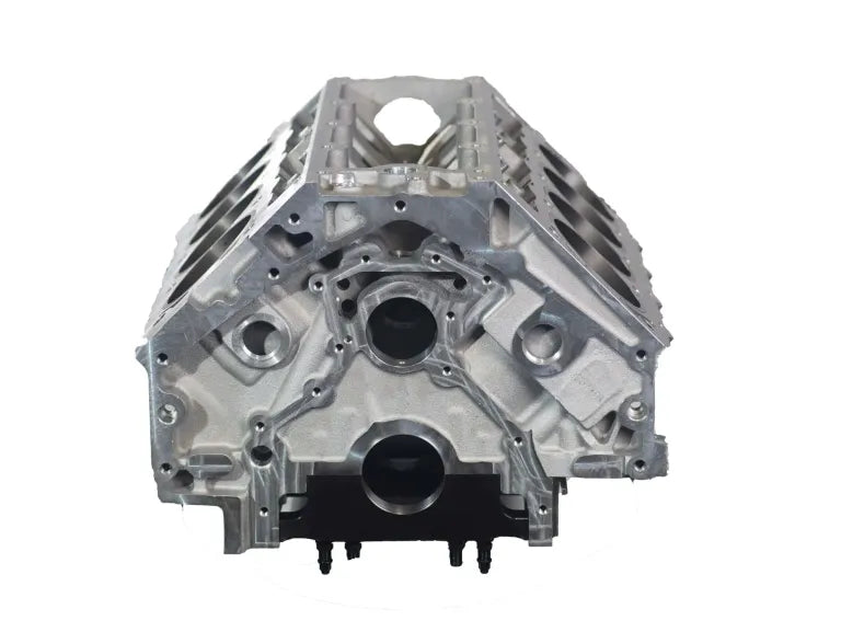 Bill Mitchell Products BMP 086525 – Aluminum Engine Block Chevy LS Block 9.800 Deck, 4.115 Bore, Billet Caps