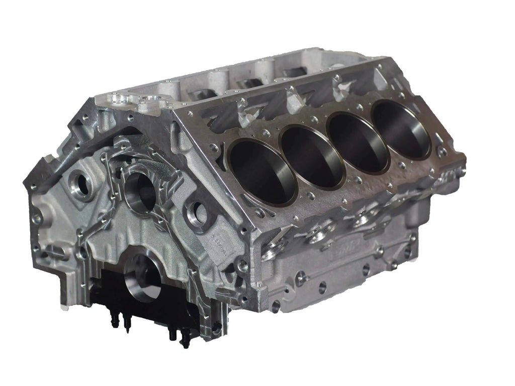 Bill Mitchell Products BMP 086505 – Aluminum Engine Block Chevy LS Block 9.240 Deck, 3.990 Bore, Billet Caps