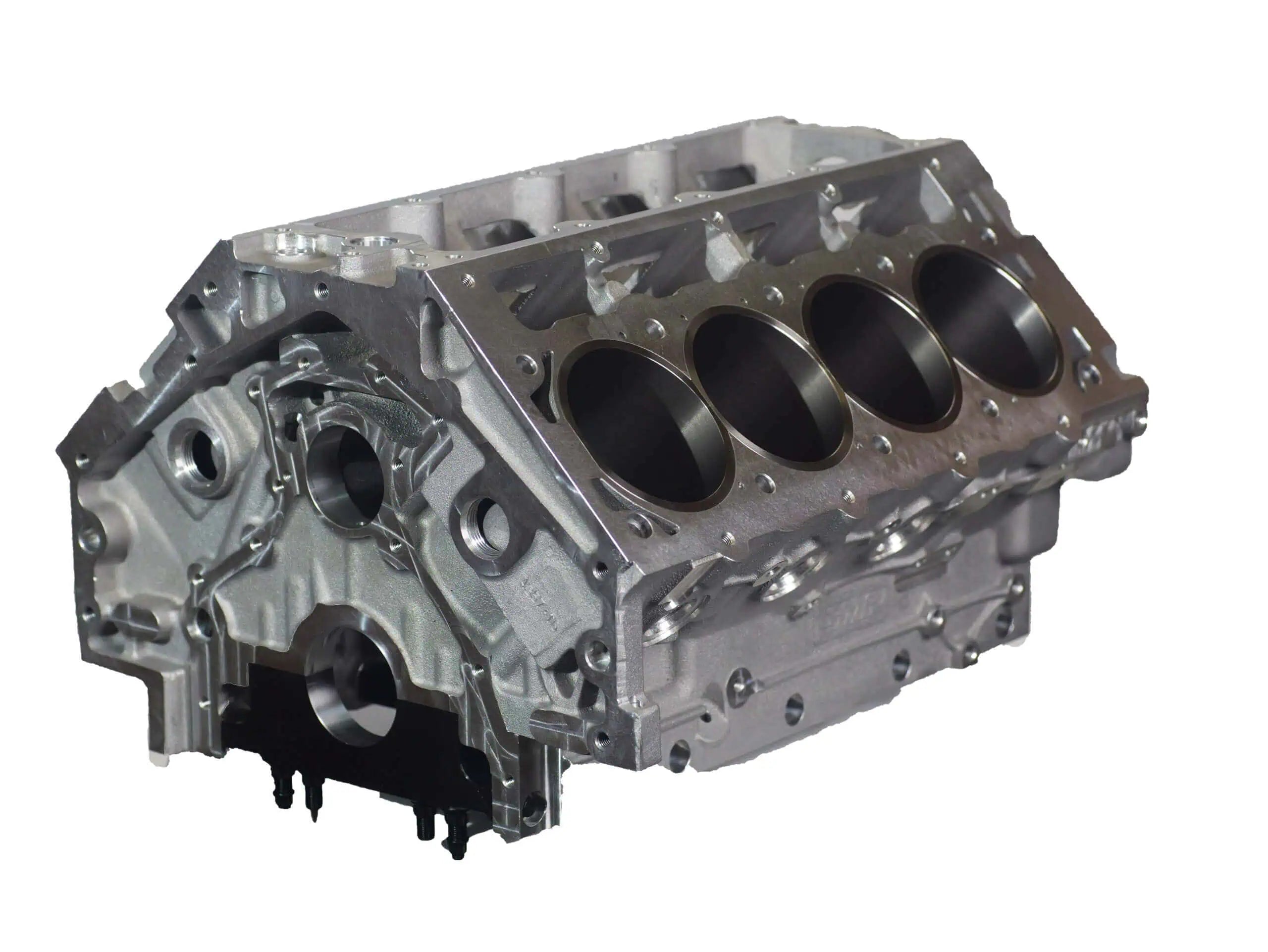 Bill Mitchell Products BMP 086515 – Aluminum Engine Block Chevy LS Block 9.240 Deck, 4.115 Bore, Billet Caps