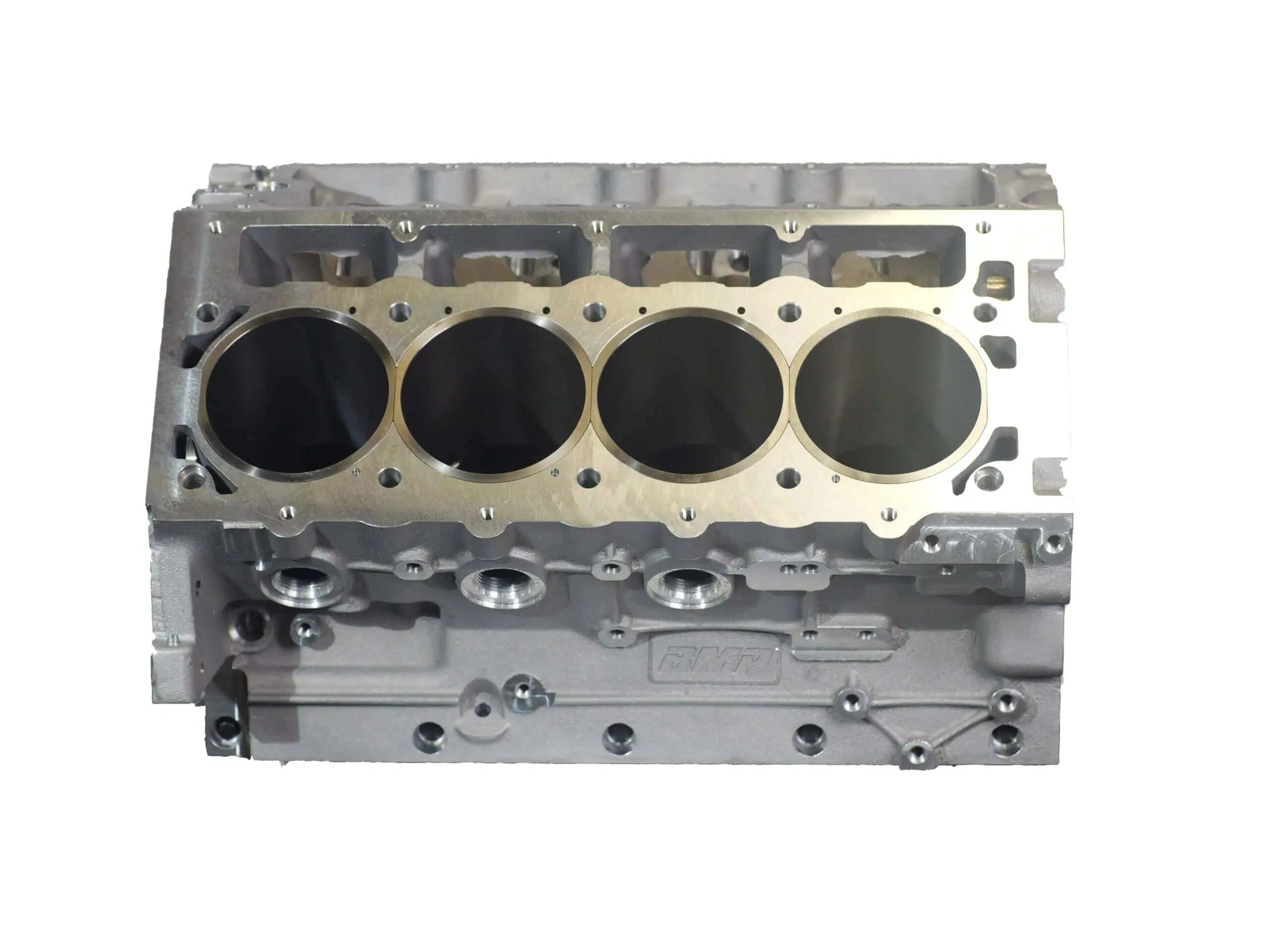 Bill Mitchell Products BMP 086525 – Aluminum Engine Block Chevy LS Block 9.800 Deck, 4.115 Bore, Billet Caps